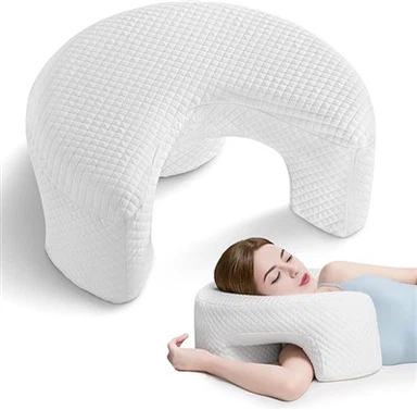 Ergonomisk sidesovepude med armhuller